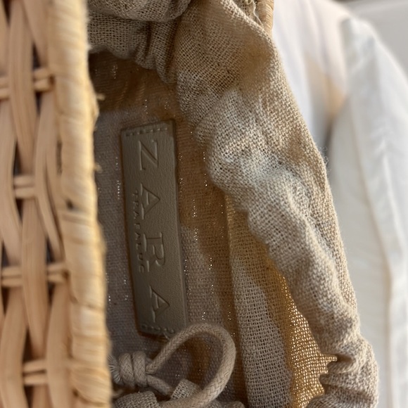 Zara straw rattan bag - Picture 5 of 5